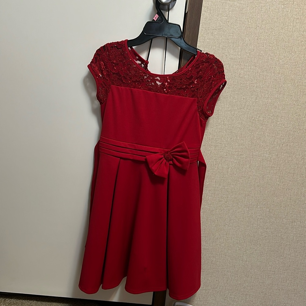 Red dress